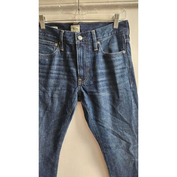 J.Crew straight leg style 484 jeans men size W30 L30 - Picture 2 of 5